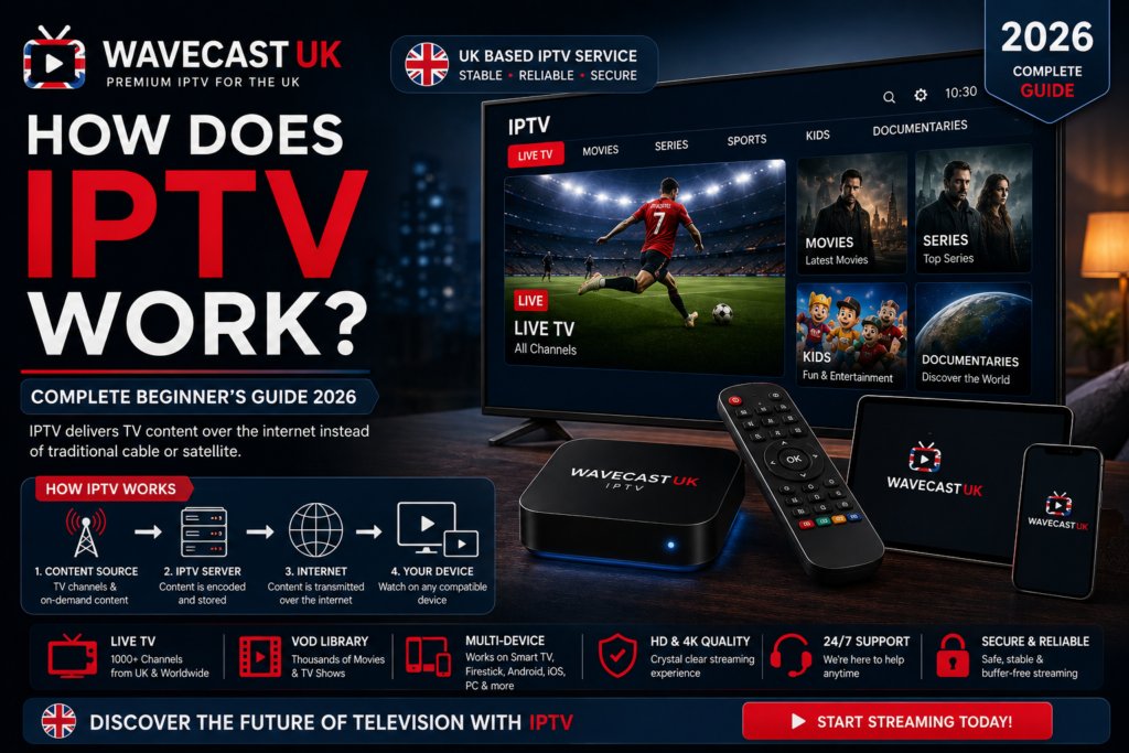 how does iptv work