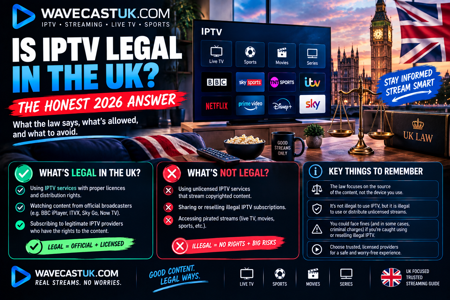 is iptv legal uk